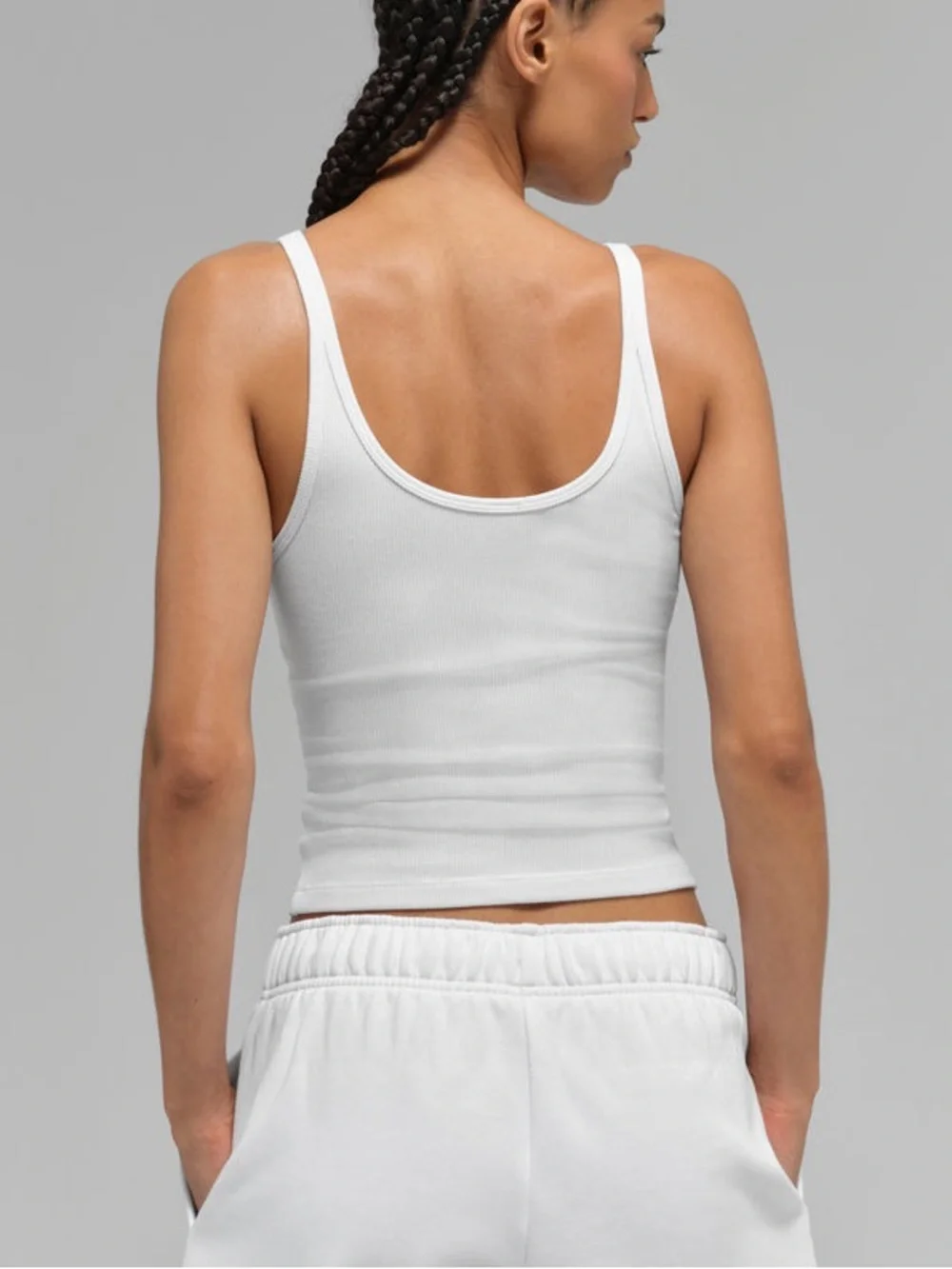 Alo Yoga Ribbed Prosper Tank Size XS